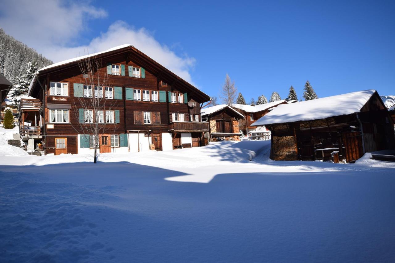 Chalet Bim Chilchli Mürren Kültér fotó